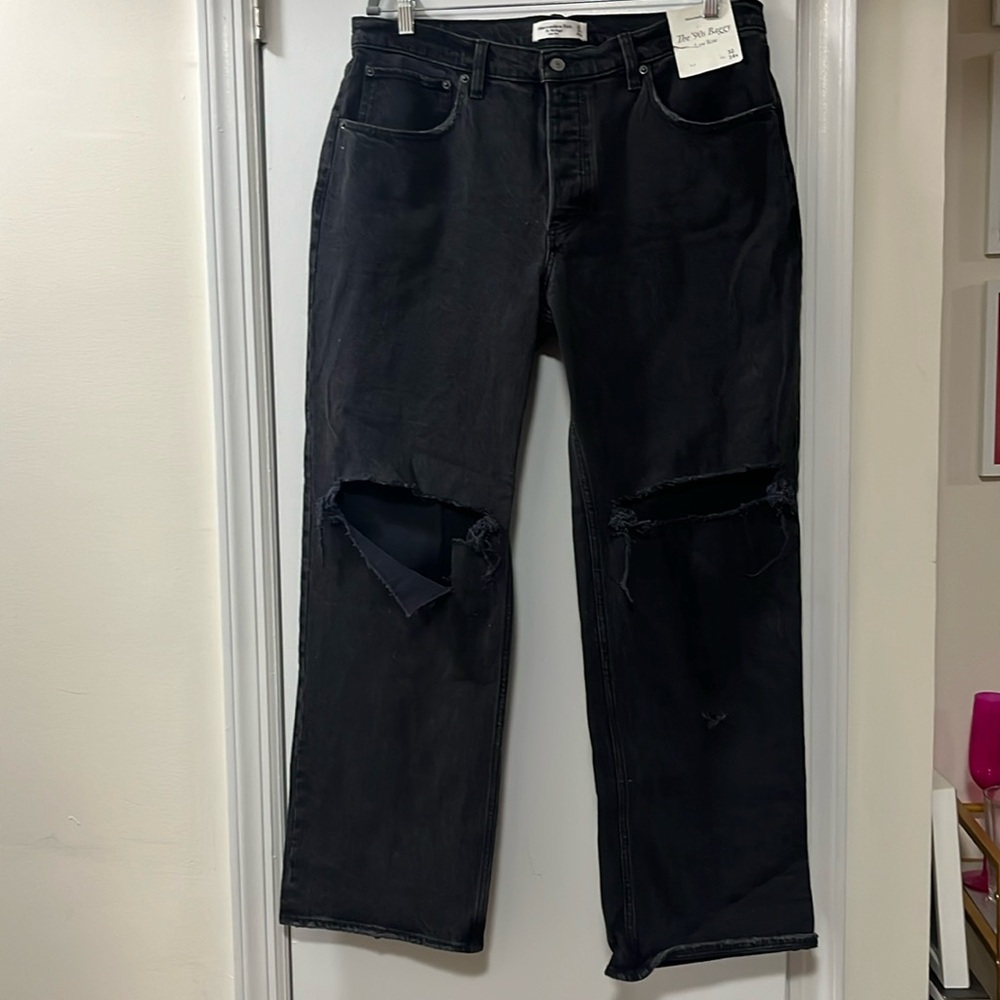 Abercrombie & Fitch black jeans